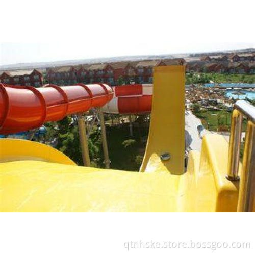 Water Park Equipment Adult Water Slides , Fiber Glass Boome